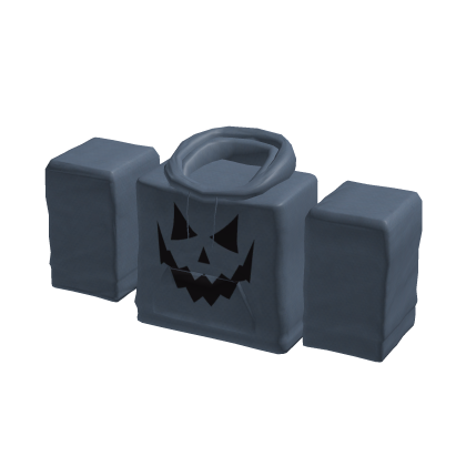 Grey Blue Halloween Hoodie