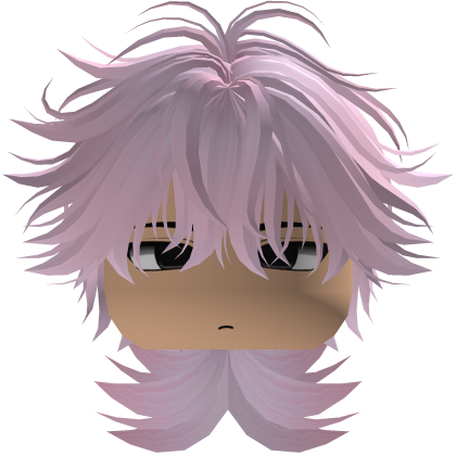 Cute Y2K emo pink hair