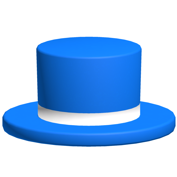 Blue Top Hat