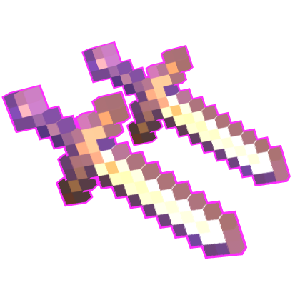 [ANIMATED] Enchanted Netherite & Golden Swords