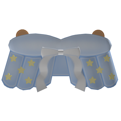 blue brown nightbear top