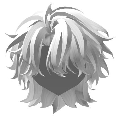 Beautiful White Wolfcut