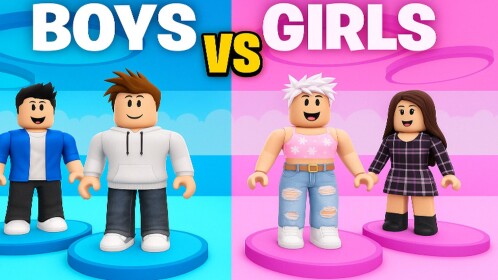 2 Player Boys Vs Girls Tycoon