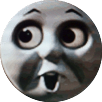 Thomas scared (Transparent) Roblox decal