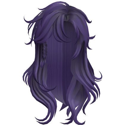 Purple Braided Waves