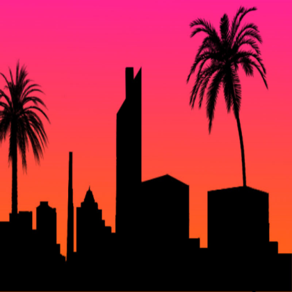 Sunset Background Roblox decal