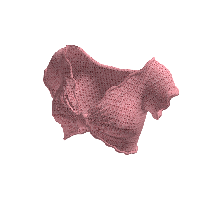 Summer Crop Top Pink