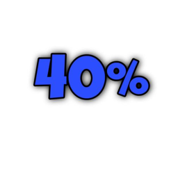 I gain 40% from everything that you buy