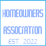 homeowners association.