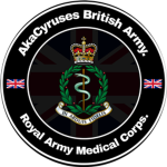 [-] Royal Army Medical Corps.