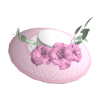 Elegant Floral Hat - Pink
