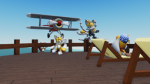 sonic and tails and amt fan group