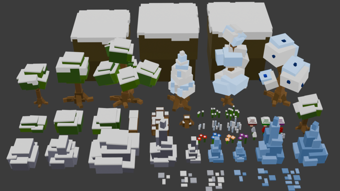 Snowy Asset Pack preview 2