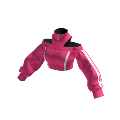 MJ - y2k Jacket Streetwear White Pink thumbnail