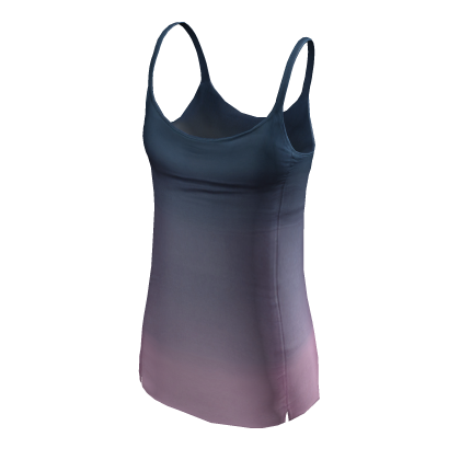 BB 90s Girl Dress - Blue/Pink Ombre