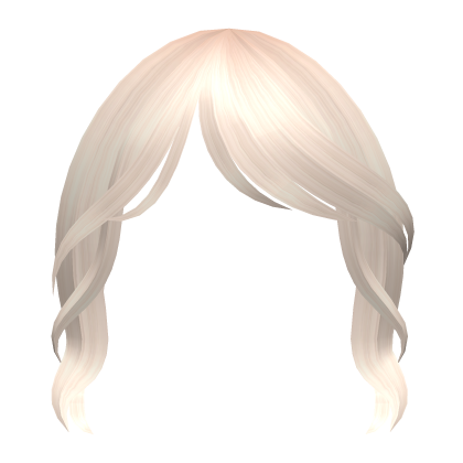 Swept Wavy Bangs in Platinum Blonde Roblox item