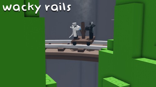 🛤️ Wacky Rails [2 Player Cart Ride] 