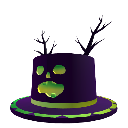 Spooky Antler Top Hat
