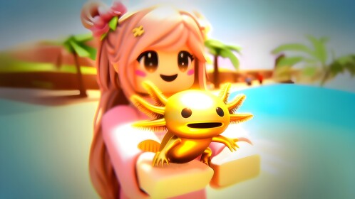 🌸 Axolotl Tycoon!