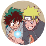 Naruto and my hero academia fan group