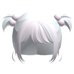 ♡ : cutesy kawaii small cotton candy pigtails 