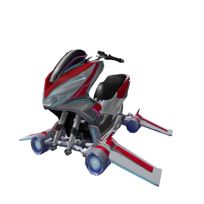 Hoverbike Red PCX - Hover Bike Scripted