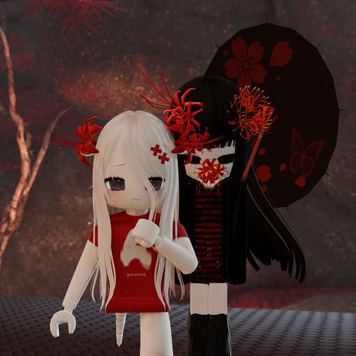HIGANBANA Outfit Garden + Hair Physics