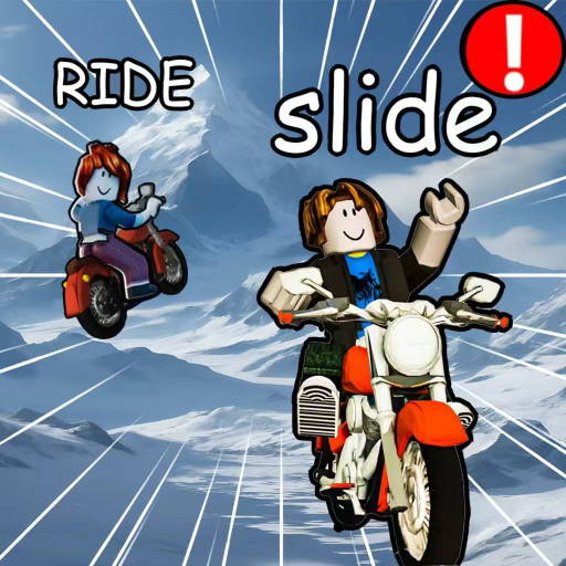Ride moto and Slide icon
