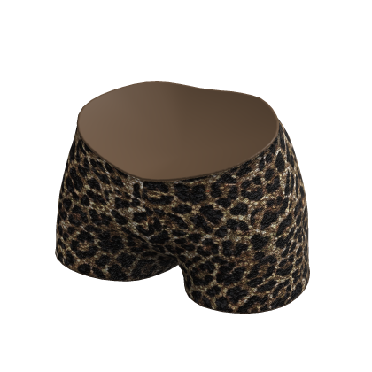 Leopard Sequin Shorts