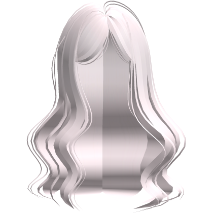 summer long flowy wavy hair in pink Roblox item