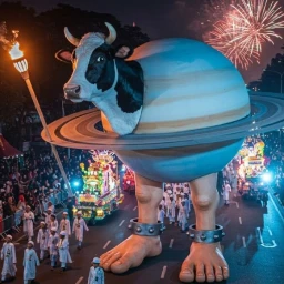 RUN FROM LA VACA SATURNO SATURNITA! (SCARY OBBY) icon