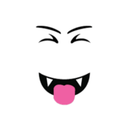 friendly vampire face Roblox decal