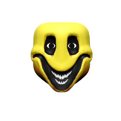 Yellow Uncanny Monster Head - Roblox