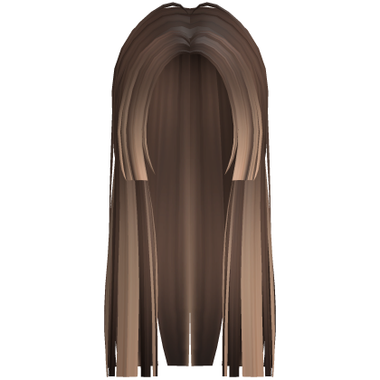Brown and Blonde Long Idol Hime Cut Roblox item