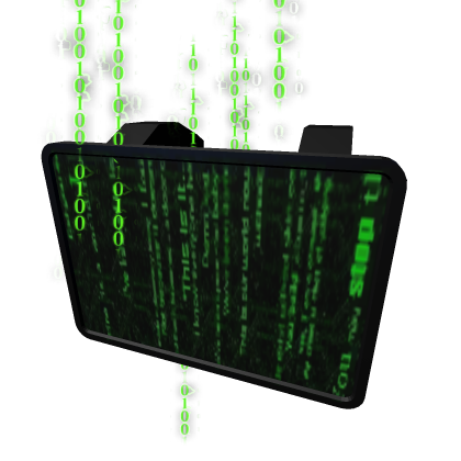 Hacked Computer Back Pack