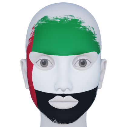 United Arab Emirates Facepaint