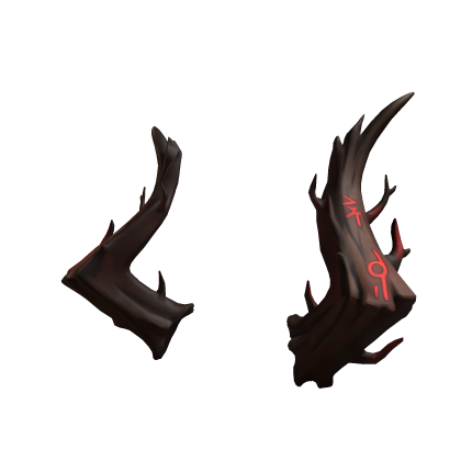 Cursed Ember Branch Horns