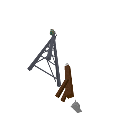 power pylons set and conduints