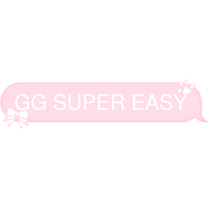 GG SUPER EASY Text