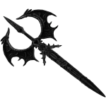 Black Gothic Vampire Sword