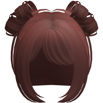 red sweetie shoujo girl space buns