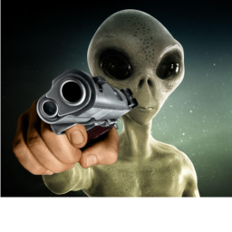 alien's with AK's