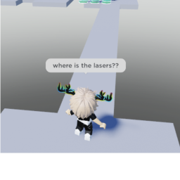 obby but the lasers are invisible