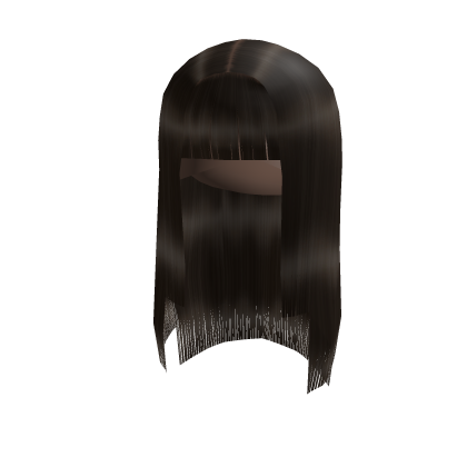 Brown Bussdown Bangs