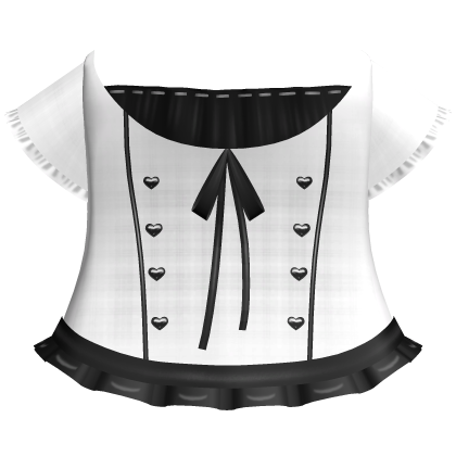 gothic ruffled plaid milkmaid dress in white 3.0 
