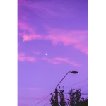 Raining moon