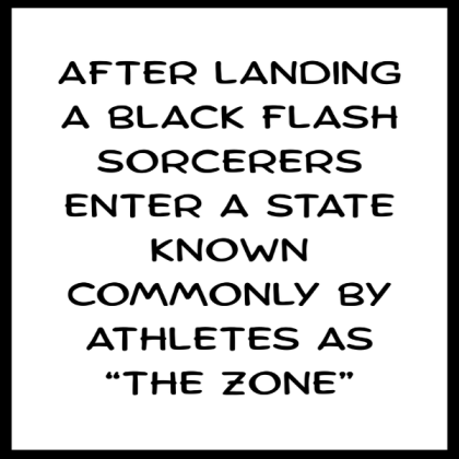 Manga Black flash zone Roblox decal