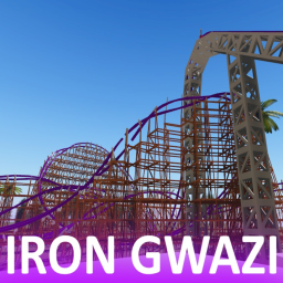 Iron Gwazi🐊 Roller Coaster Operating