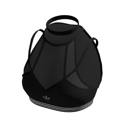 adidas Black Goth Crop (straps)