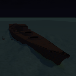 The Wreckage of the Bismarck!